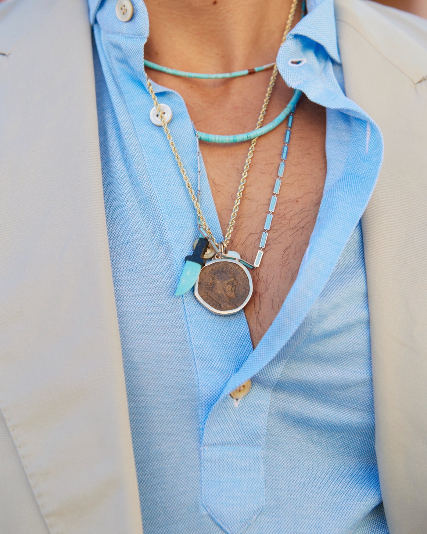 Moneta Romana "Postumo" Pendant