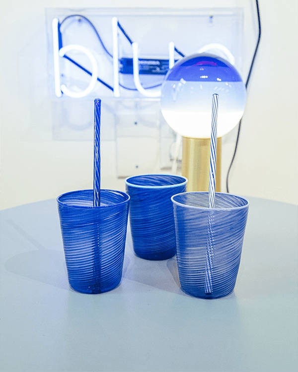 Bianca Striped Straws - BluScarpa