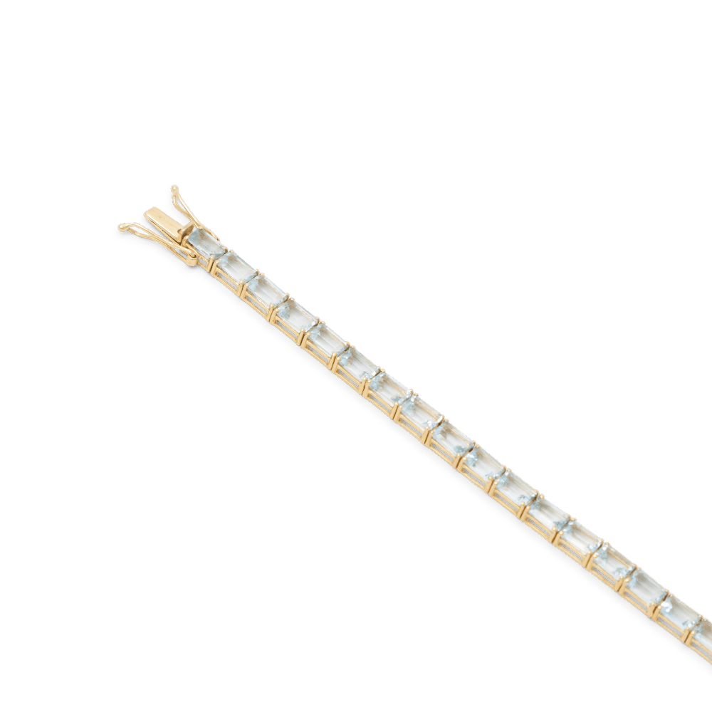 Blu Aquamarine Tennis Bracelet - 15 carats - BluScarpa