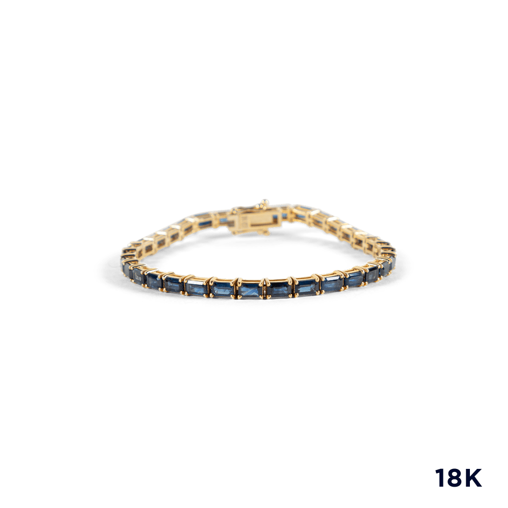 Blu Sapphire Tennis Bracelet - 11 carats - BluScarpa