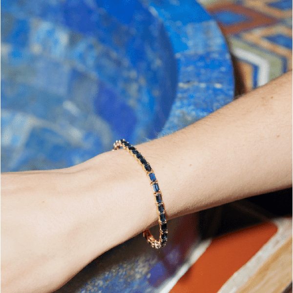Blu Sapphire Tennis Bracelet - 11 carats - BluScarpa