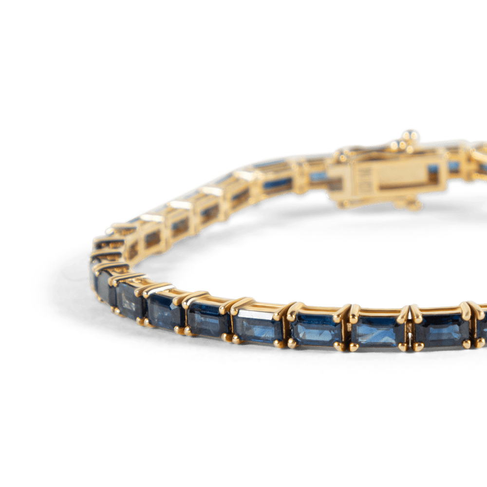 Blu Sapphire Tennis Bracelet - 11 carats - BluScarpa