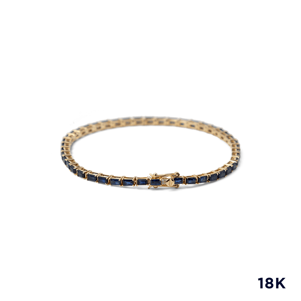 Blu Sapphire Tennis Bracelet - 6 carats - BluScarpa