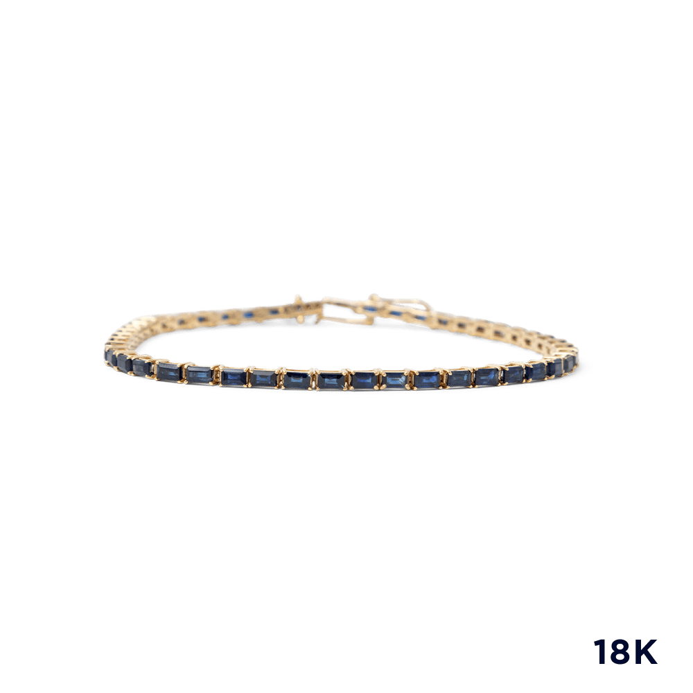 Blu Sapphire Tennis Bracelet - 6 carats - BluScarpa