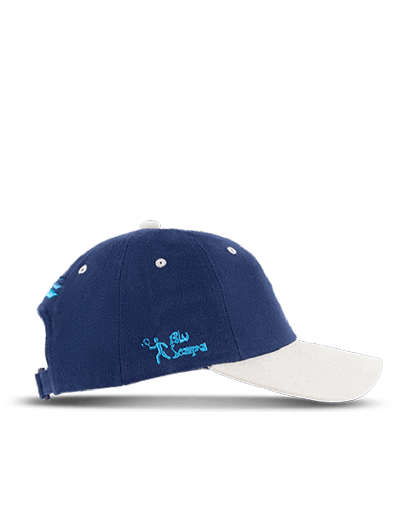 Cappello Tennis Navy E Crema - BluScarpa