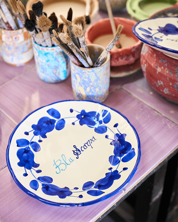 Ceramica Amalfitana Plate Set - BluScarpa