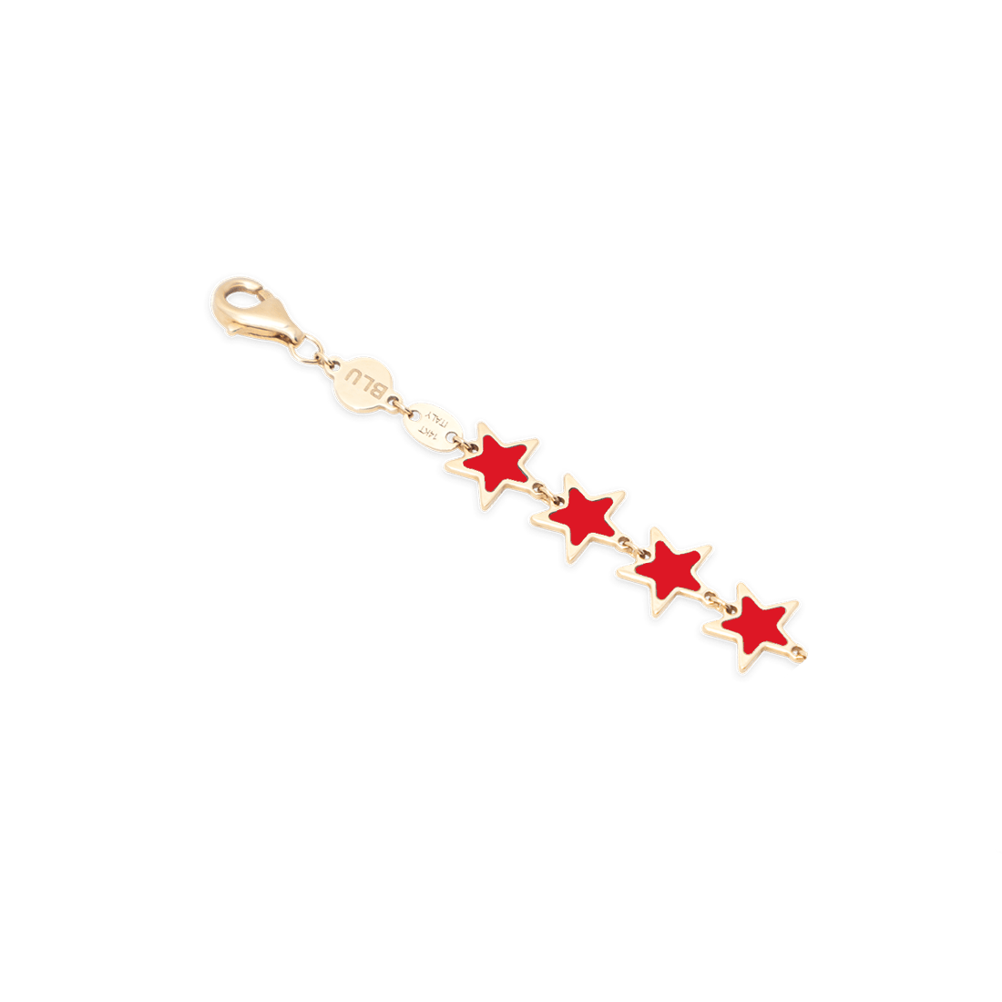 Coral Star Bracelet 14K Yellow Gold - BluScarpa