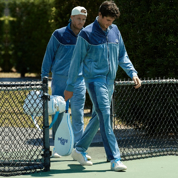 Italian Velour Tracksuit - BluScarpa