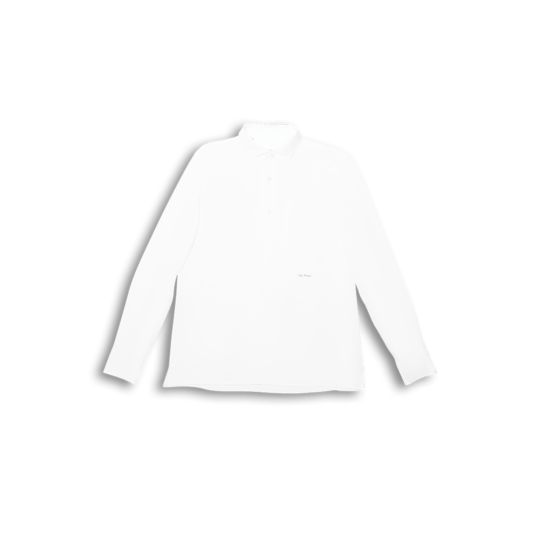 Long Sleeve T Shirt Polo Bianca Long Sleeve T Shirt Lunga Bianca