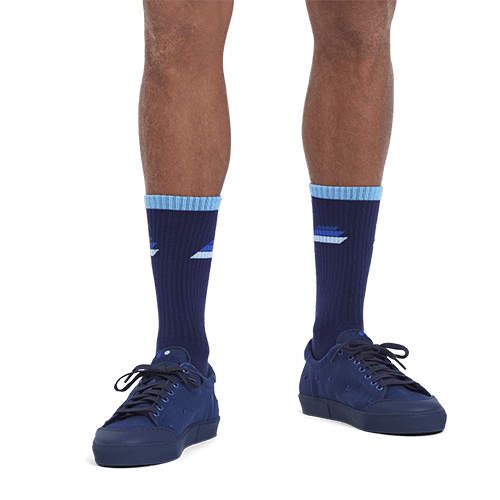 La Calza Navy Tennis - BluScarpa