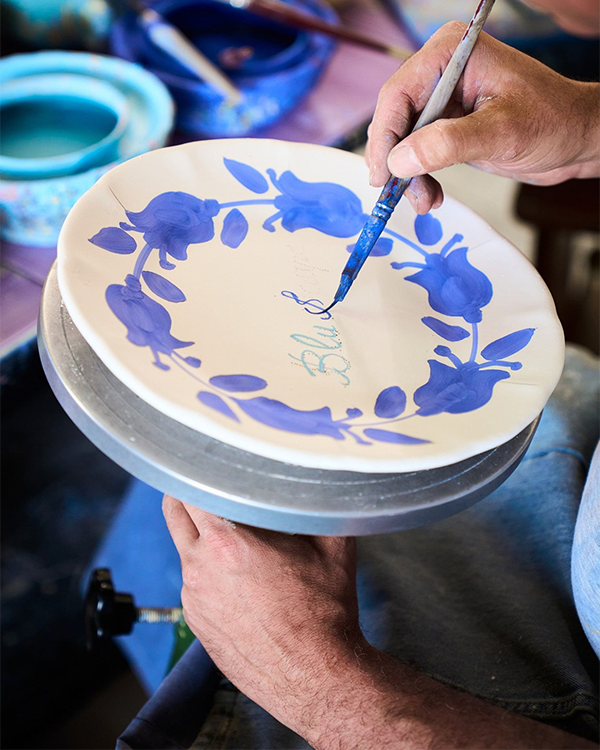 Ceramica Amalfitana Plate Set