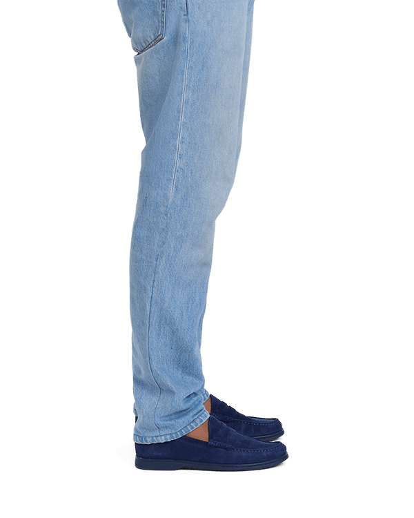 La Navy Sportiva Suede - BluScarpa