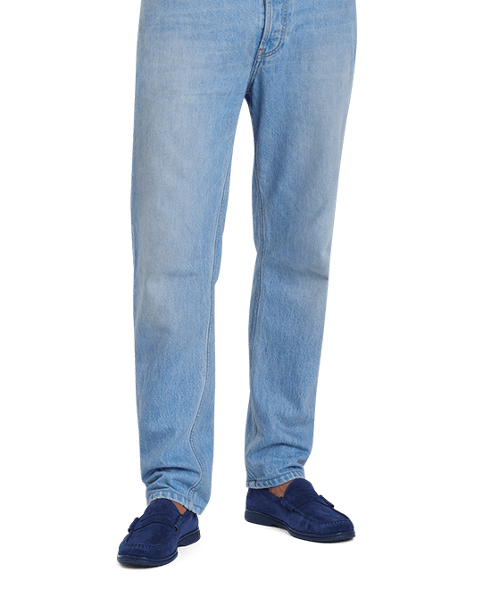 La Navy Sportiva Suede - BluScarpa