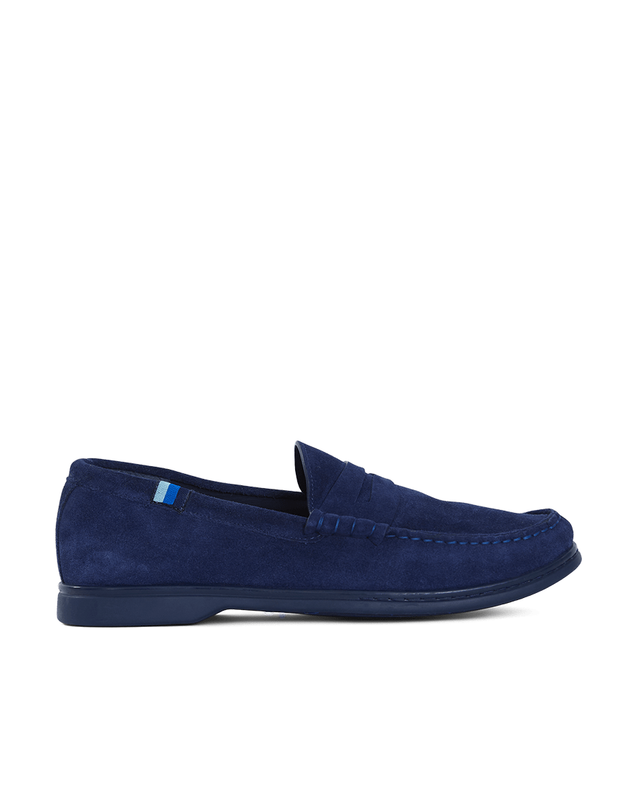 La Navy Sportiva Suede - BluScarpa