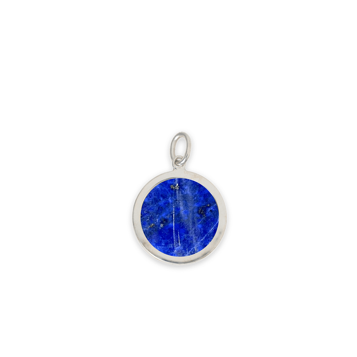 Lapis Moneta Pendant Sterling Silver - BluScarpa