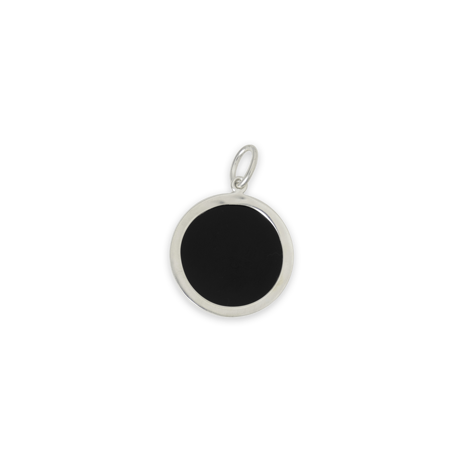 Onyx / Turquoise Moneta Pendant Sterling Silver - BluScarpa