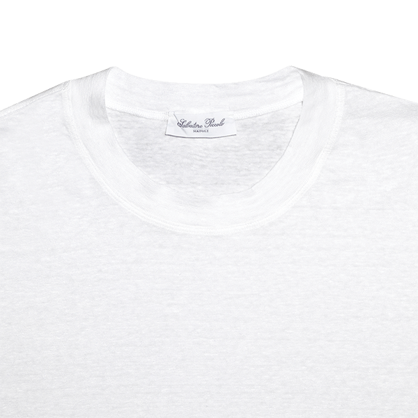 T-Shirt Lino Bianco - BluScarpa