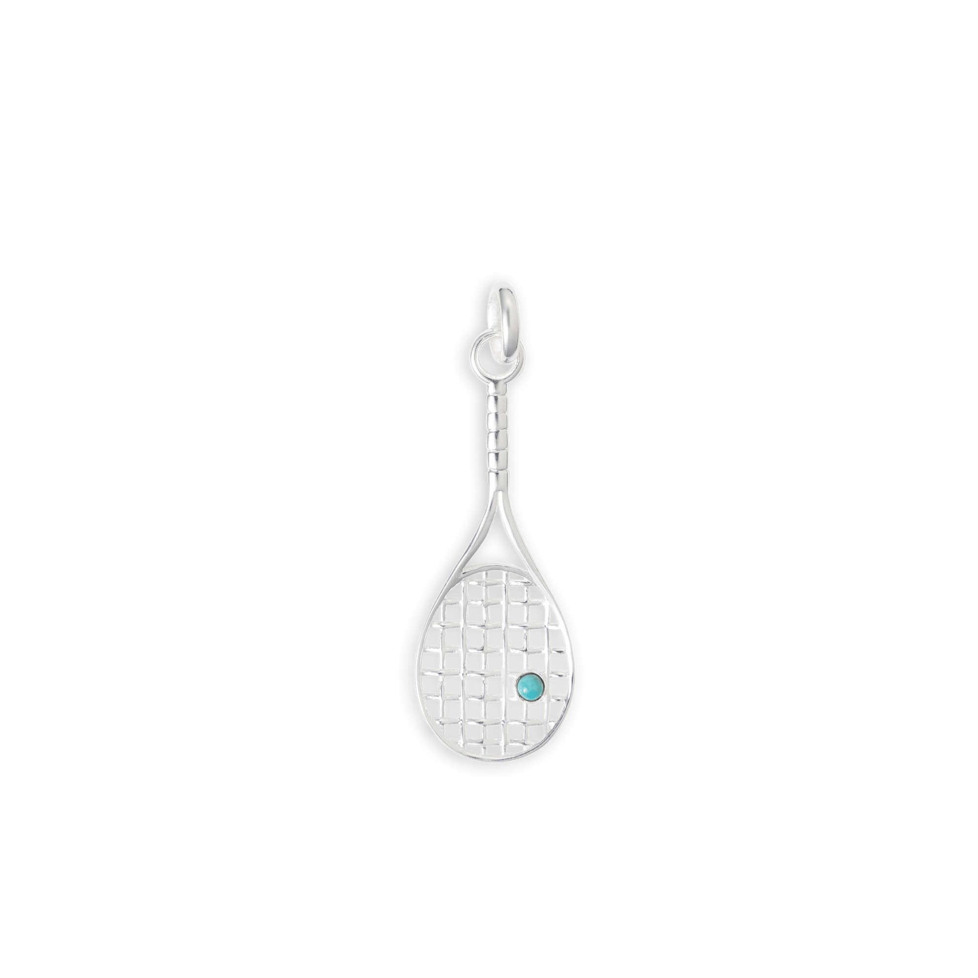 Tennis Racket Pendant Sterling silver - BluScarpa