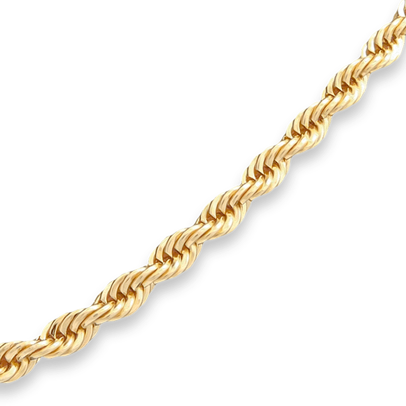 14K Yellow Gold 3MM Signature Blu Scarpa Chain - BluScarpa