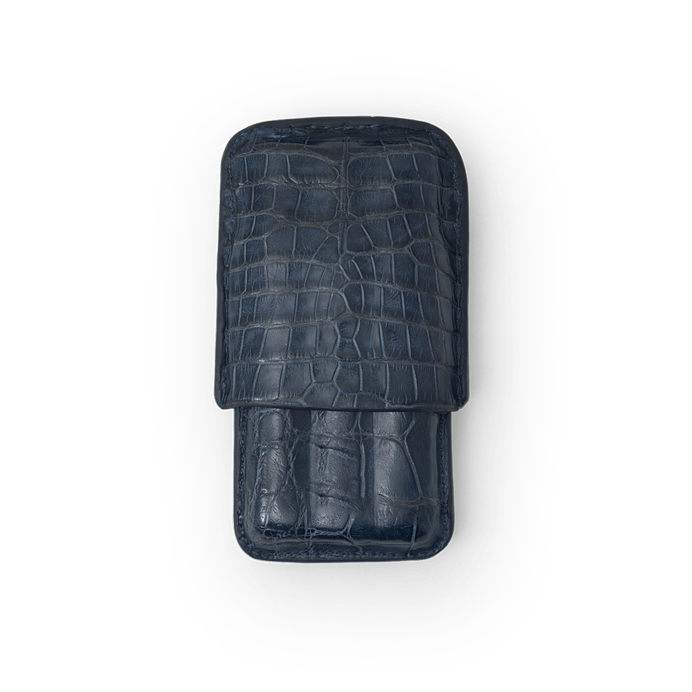 Alligator Cigar Case - BluScarpa