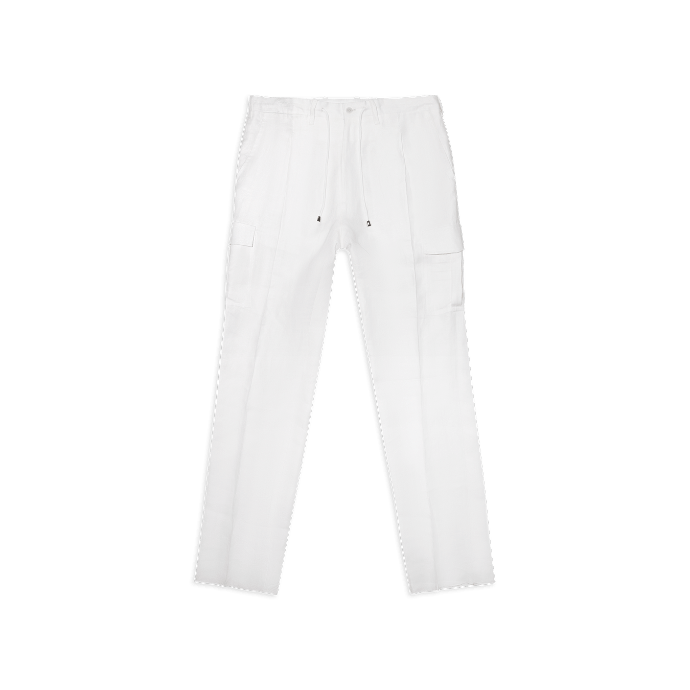 Bianca Lino Tailored Cargo - BluScarpa