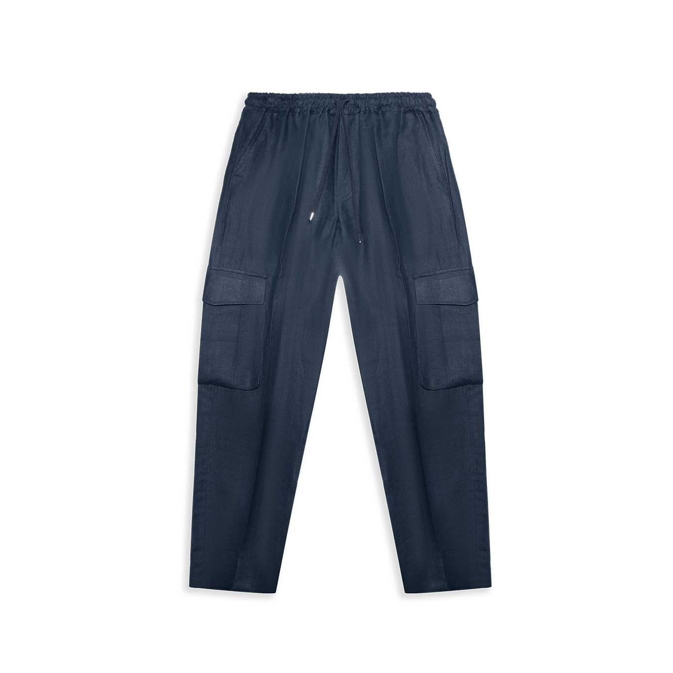 Blu Lino Sweatpant Cargo Pants - BluScarpa