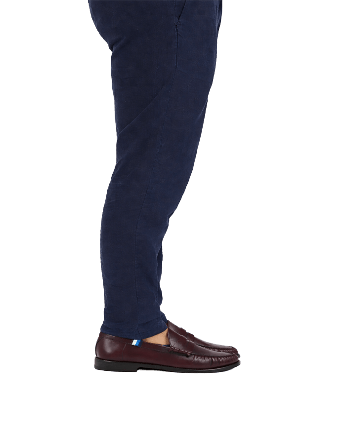 Blu Scarpa x Jake Woolf Burgundy College Loafers - BluScarpa