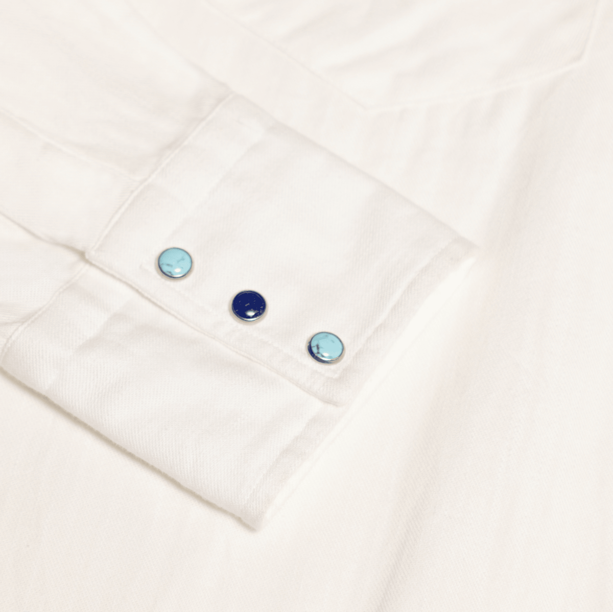 Camicia L'Avvocato Chambray Bianco - BluScarpa