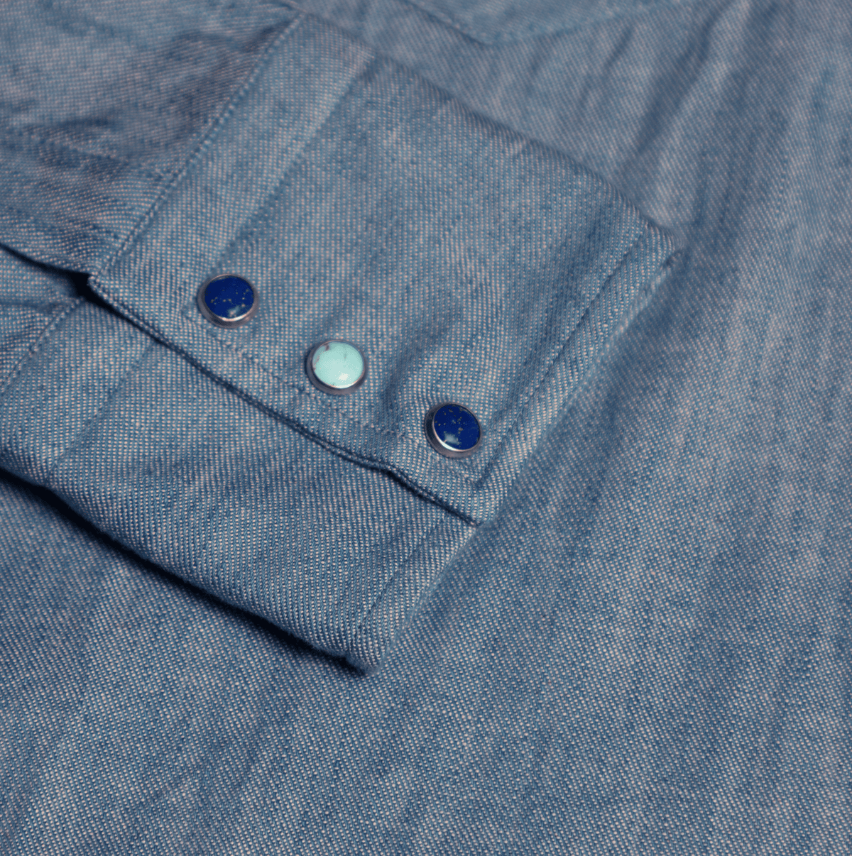 Camicia L'Avvocato Chambray Denim - BluScarpa