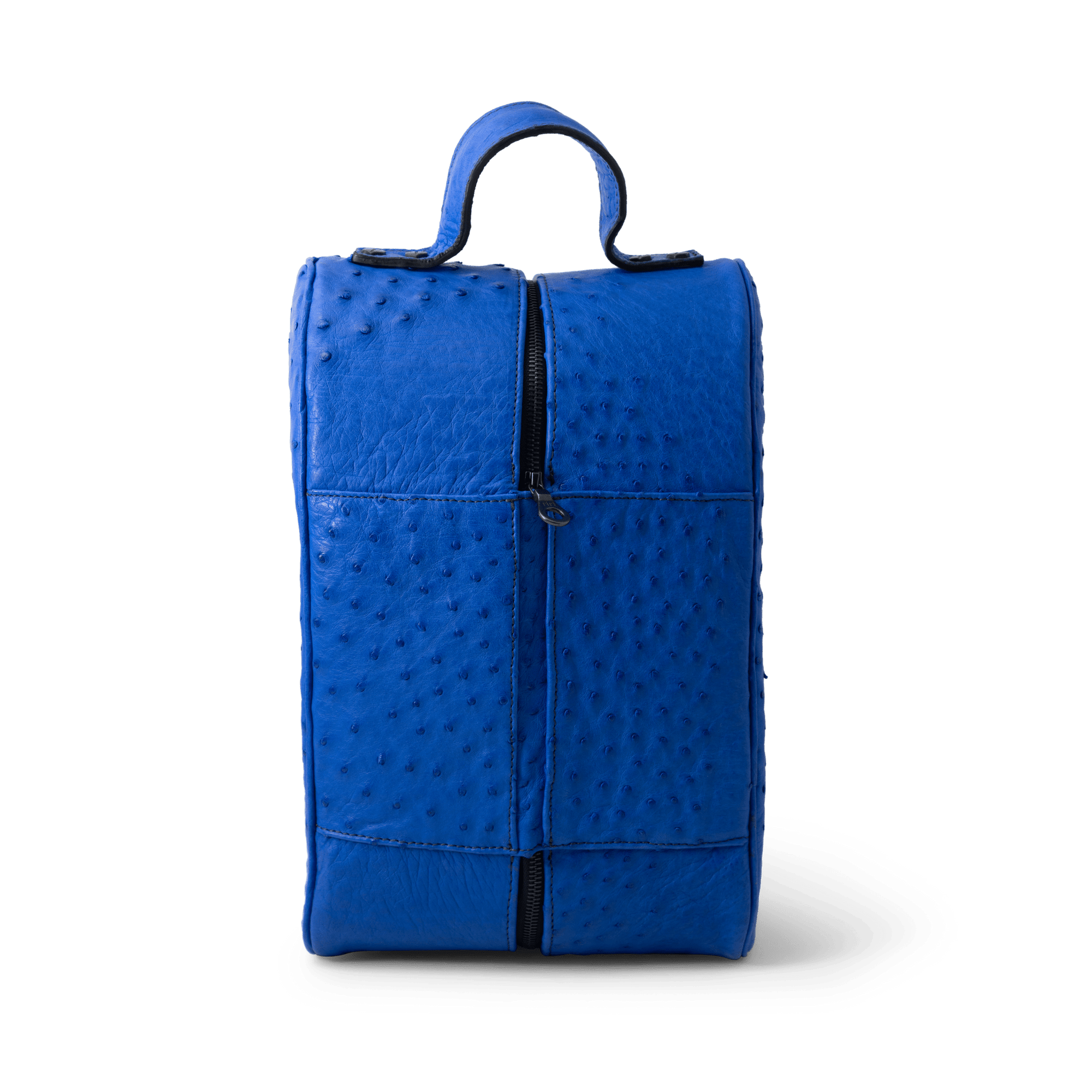 Cobalt Ostrich Vino Transporter - BluScarpa