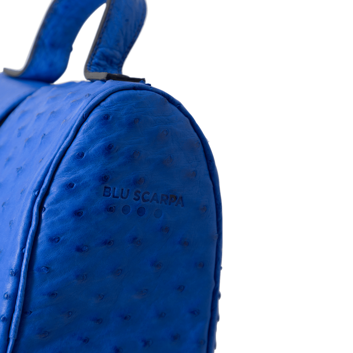 Cobalt Ostrich Vino Transporter - BluScarpa