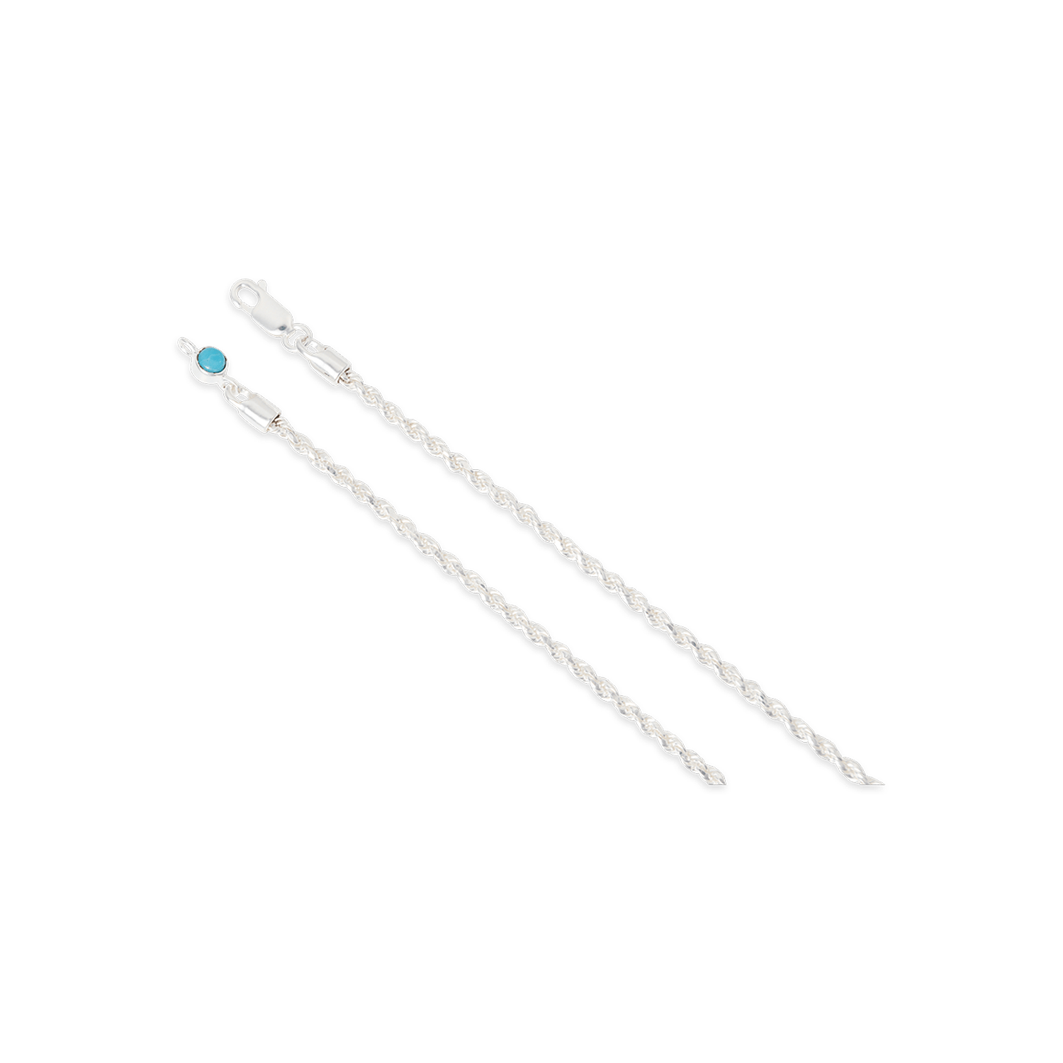 Corda Chain Sterling Silver 2MM - BluScarpa