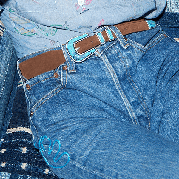 Crazy Color Turquoise – Brown Suede - BluScarpa