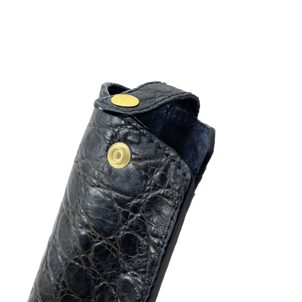 Custodia Per Occhiali Alligatore - BluScarpa