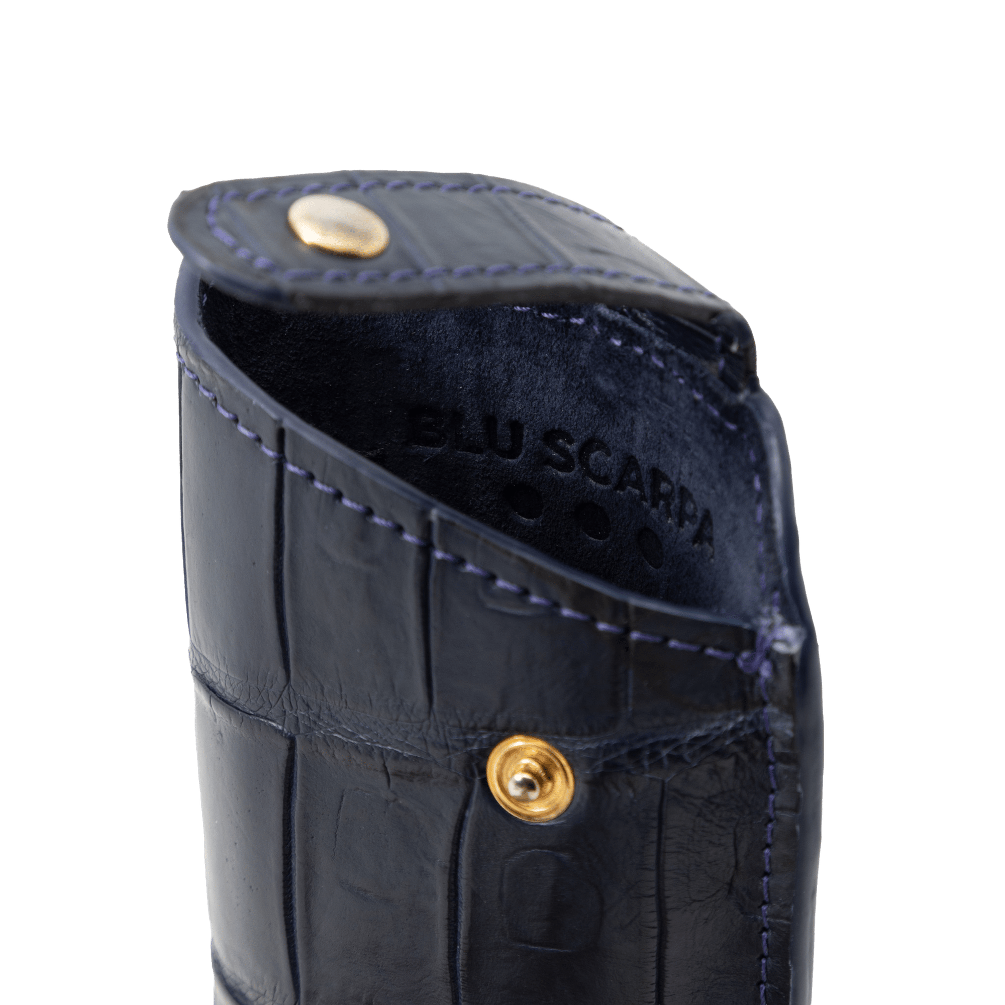 Custodia Per Occhiali Coccodrillo - BluScarpa