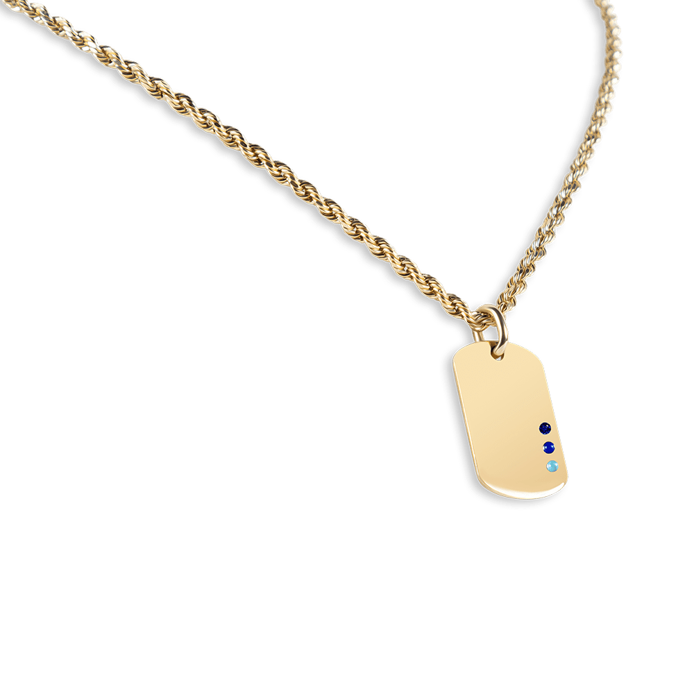 Dog Tag Pendant - BluScarpa