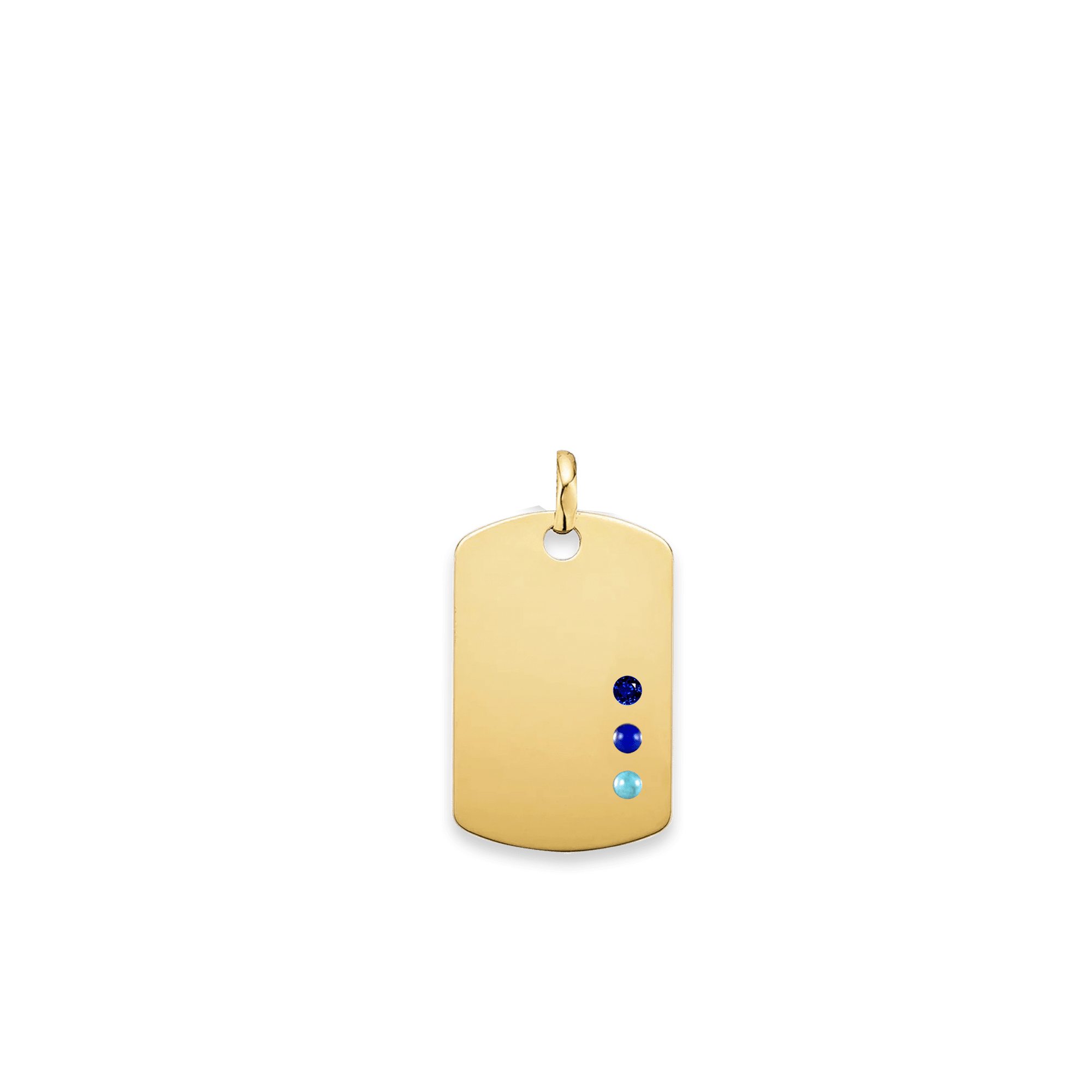 Dog Tag Pendant - BluScarpa