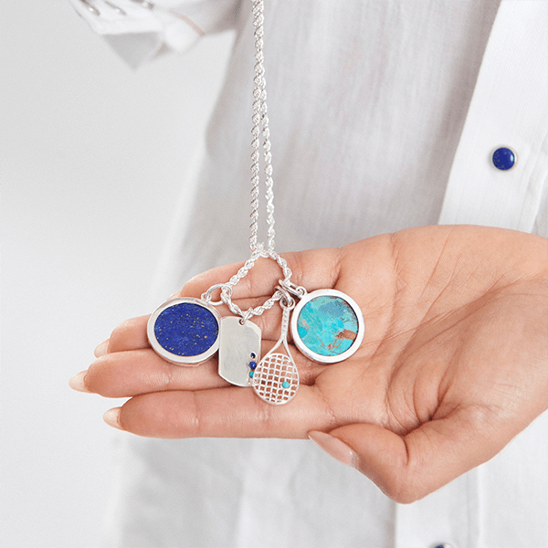 Dog Tag Pendant Sterling Silver - BluScarpa