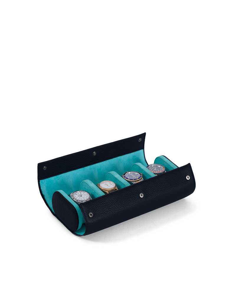Four - Piece Watch Roll - BluScarpa