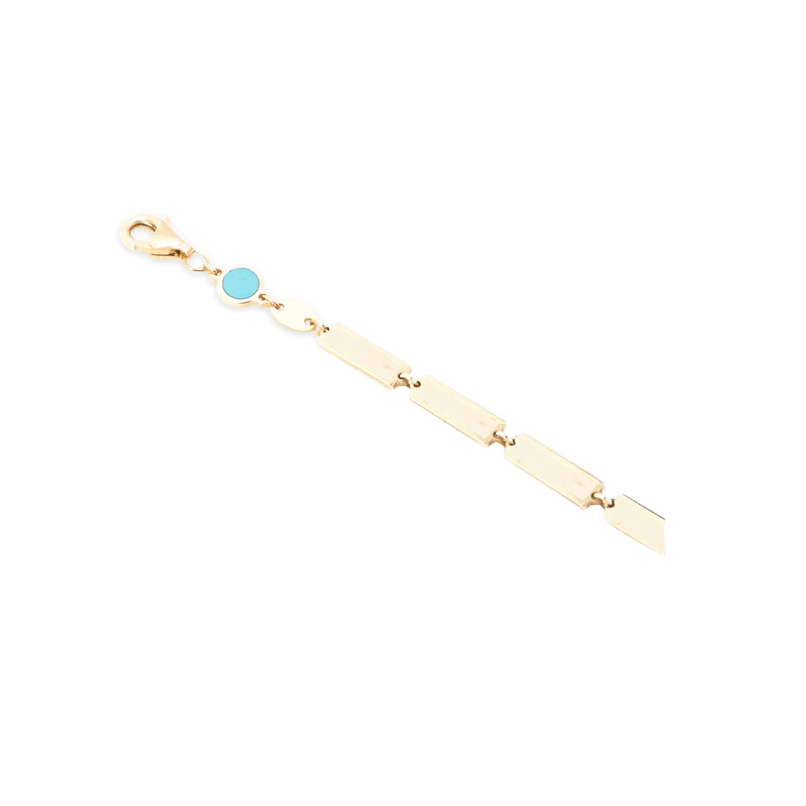 Full Bar Bracelet 14K Yellow Gold - BluScarpa