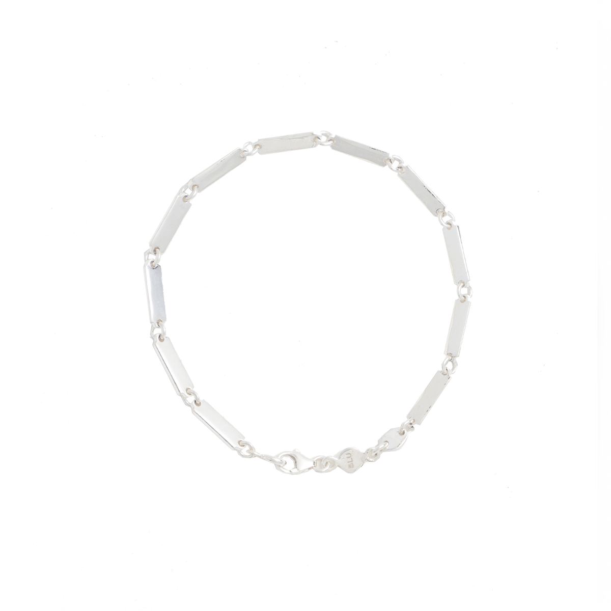 Full Bar Bracelet 925 Sterling Silver - BluScarpa