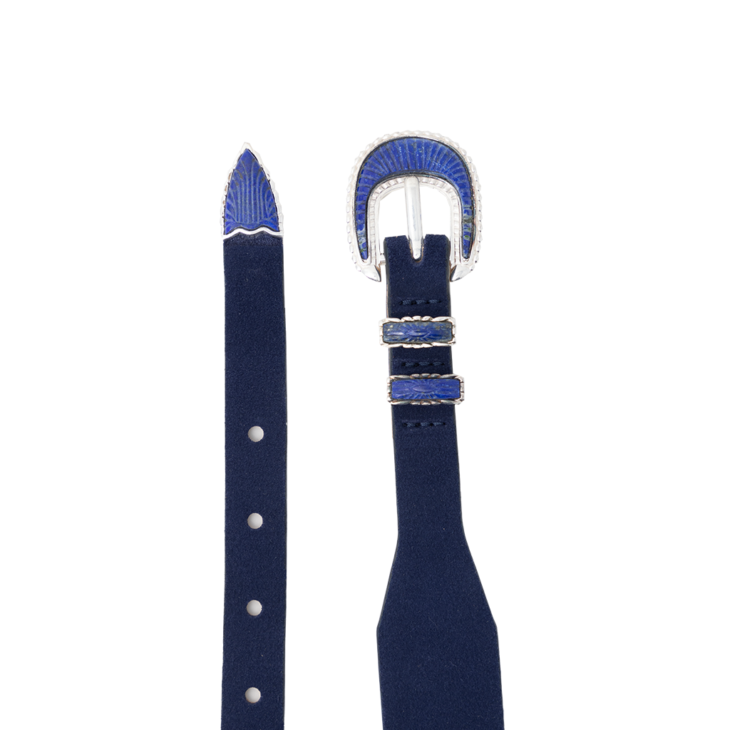 Santa Fe Ranger Belt - Lapis