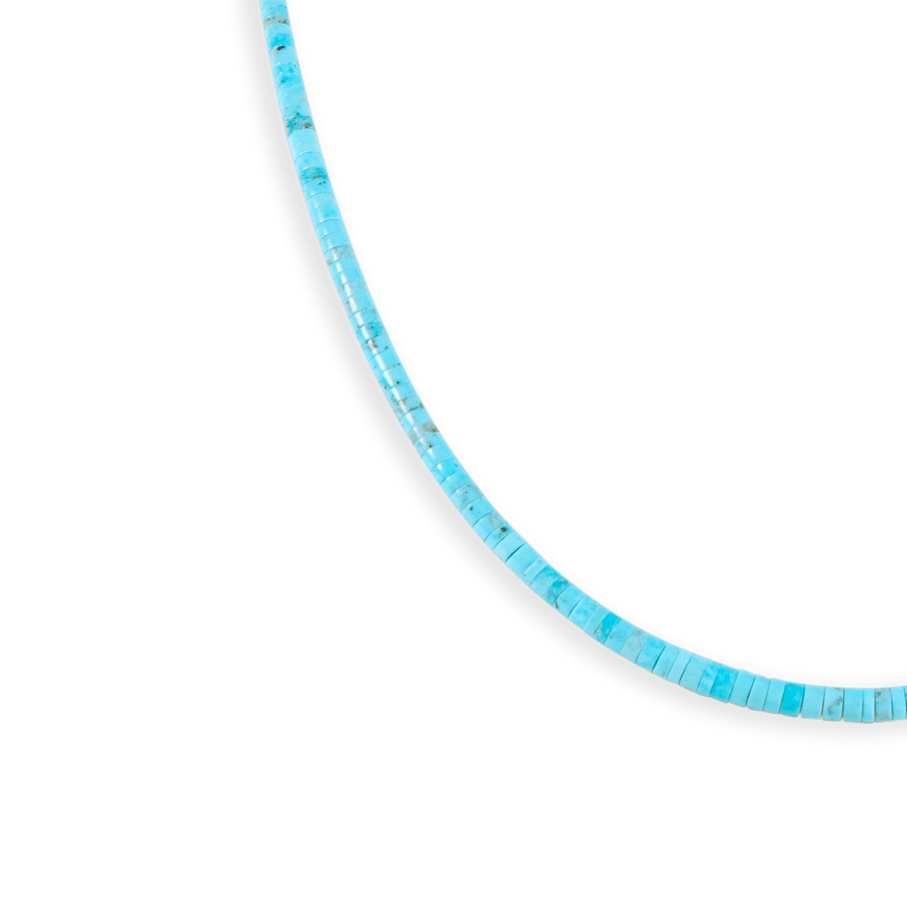 Heishi Bead Necklace - 18" - BluScarpa