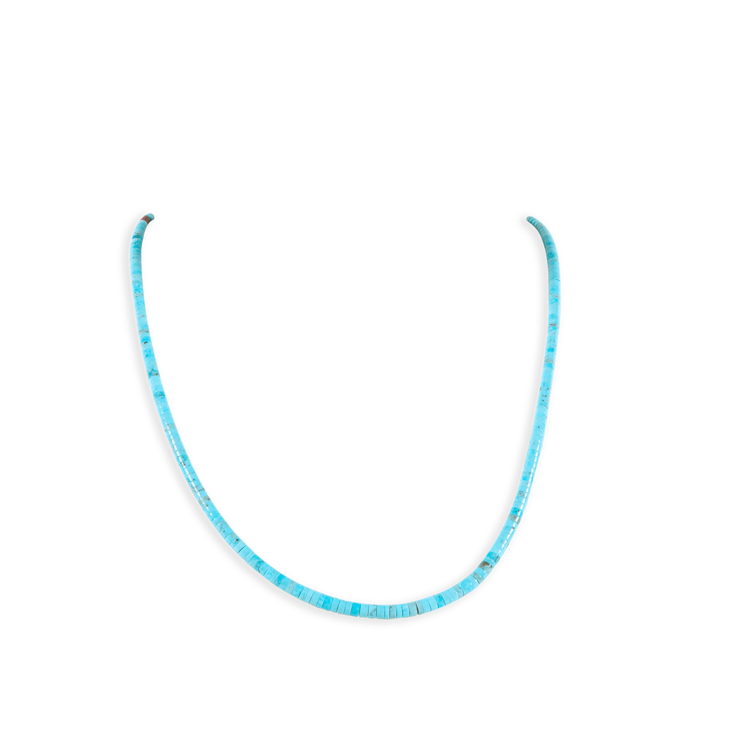 Heishi Bead Necklace - 20.5" - BluScarpa