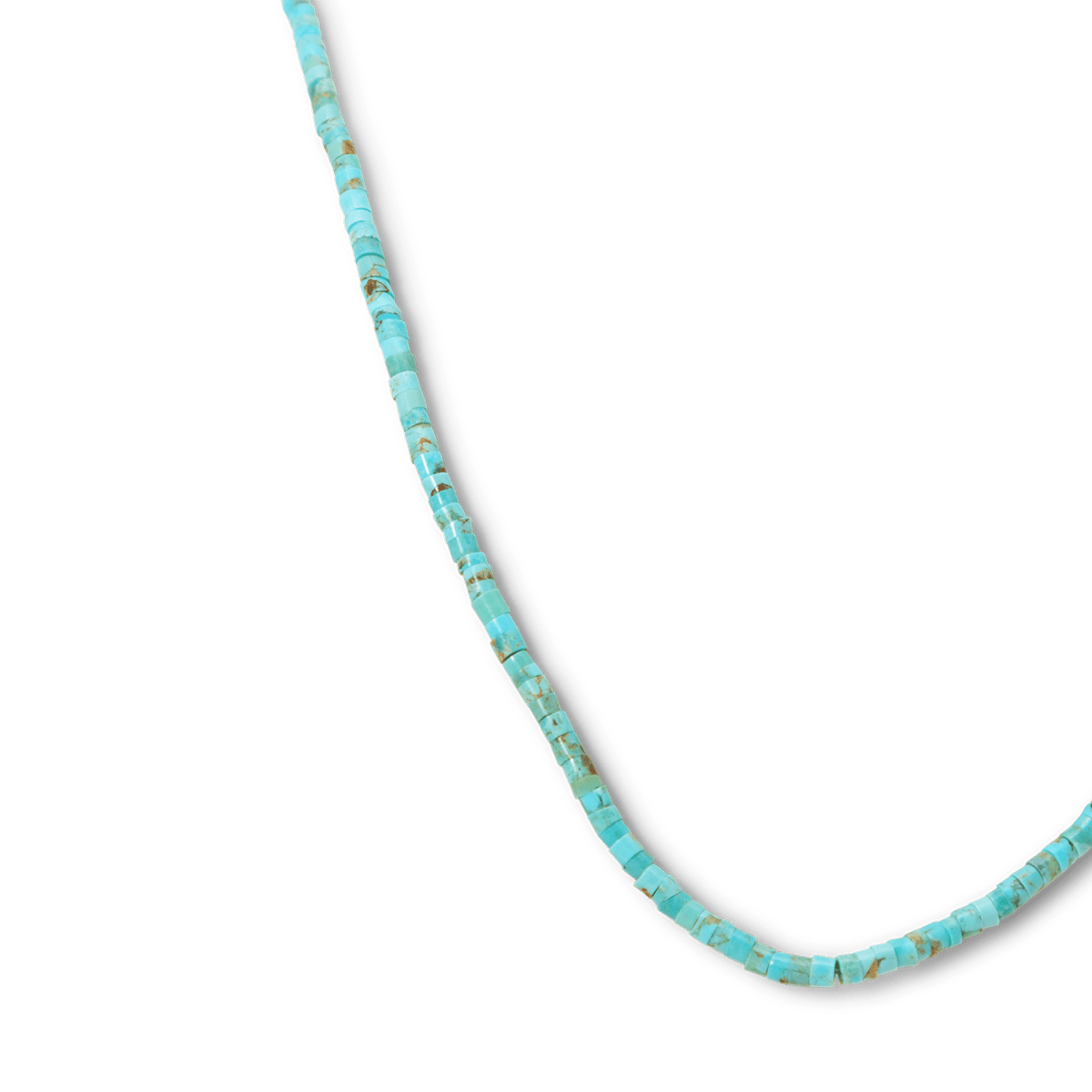 Heishi Bead Necklace - 24" - BluScarpa