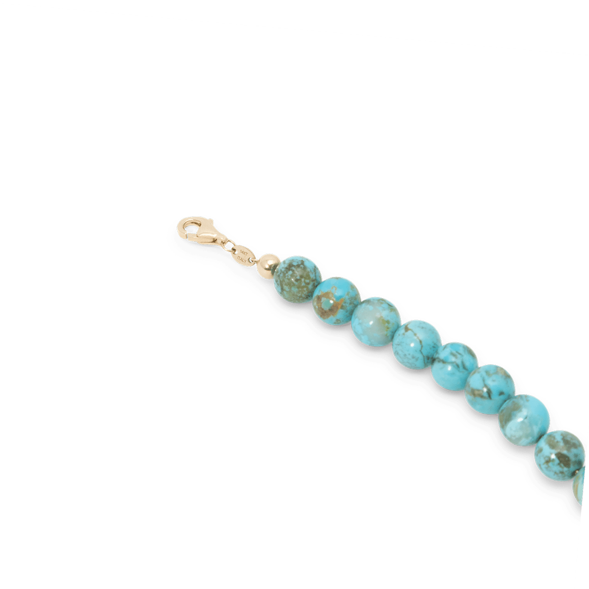Heishi Turquoise Bracelet - 6" - BluScarpa