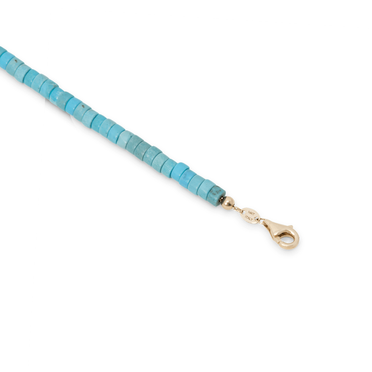 Heishi Turquoise Bracelet - 7" - BluScarpa