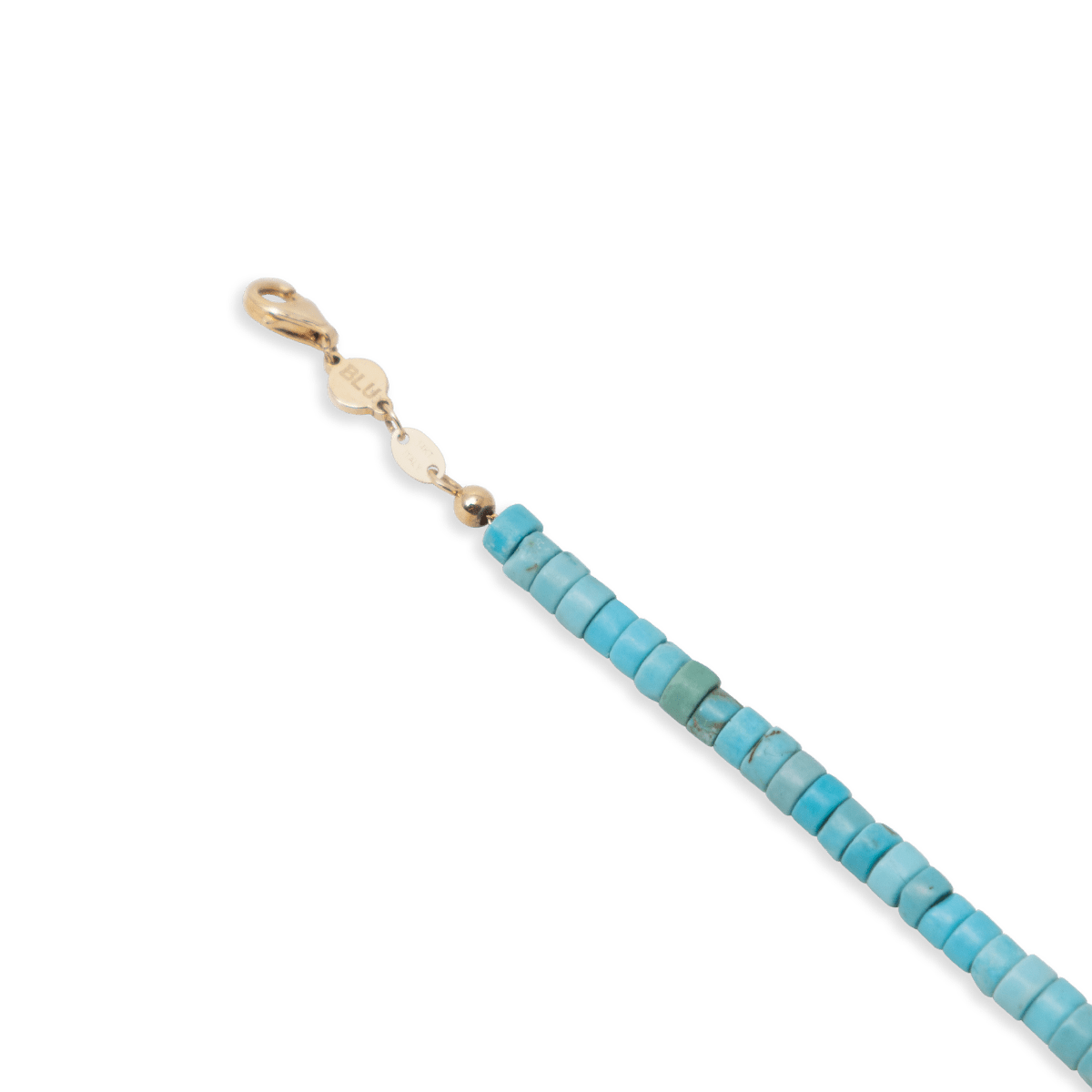 Heishi Turquoise Bracelet - 8" - BluScarpa