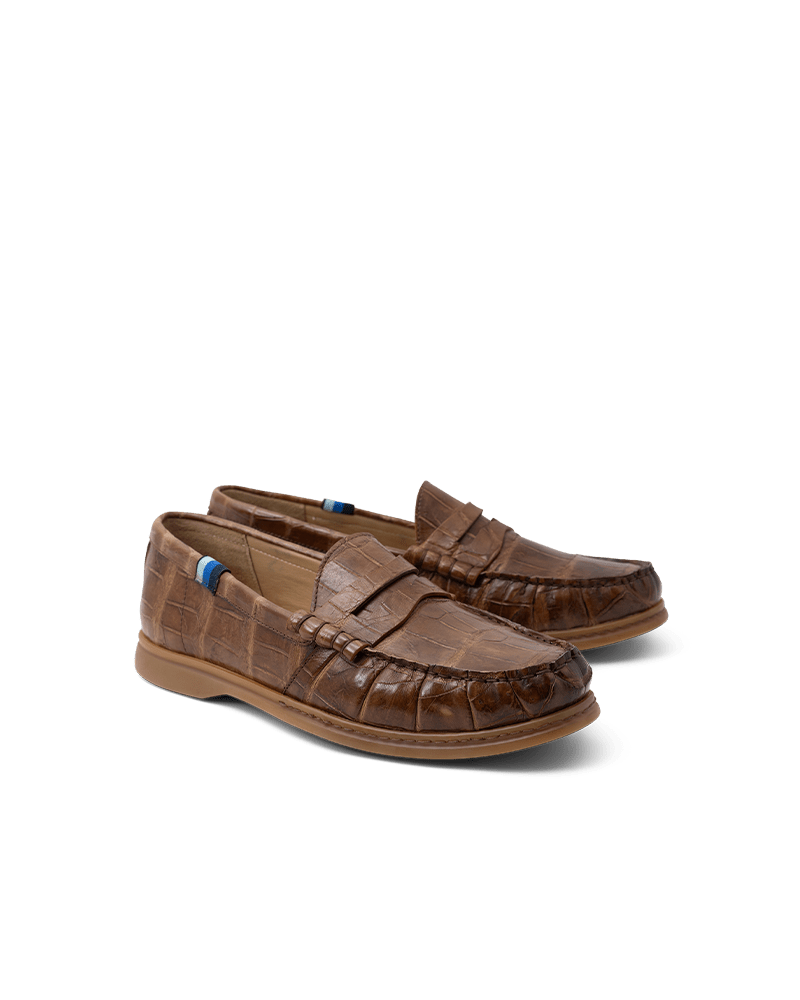 La Crocodile Sportiva Loafers - BluScarpa
