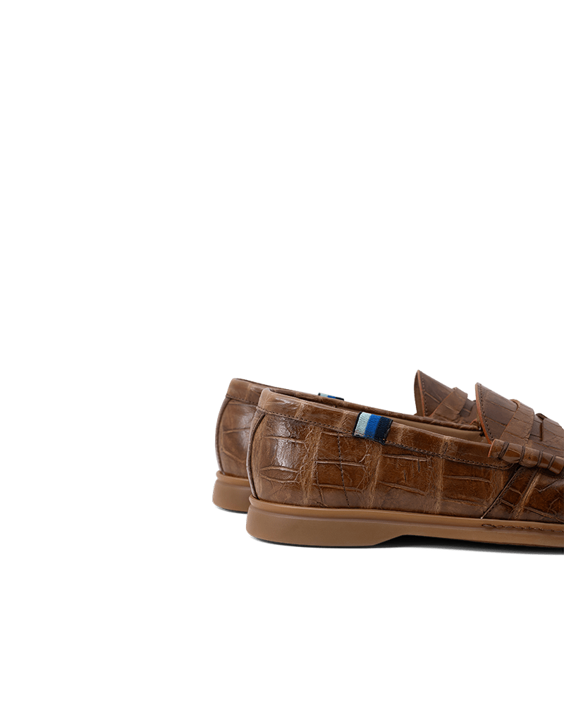 La Crocodile Sportiva Loafers - BluScarpa